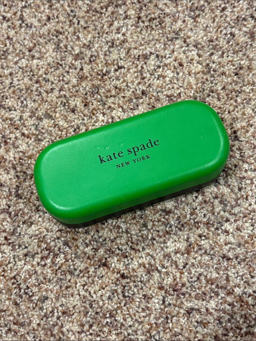 kate spade Bright Green Hard Shell Eyewear Case